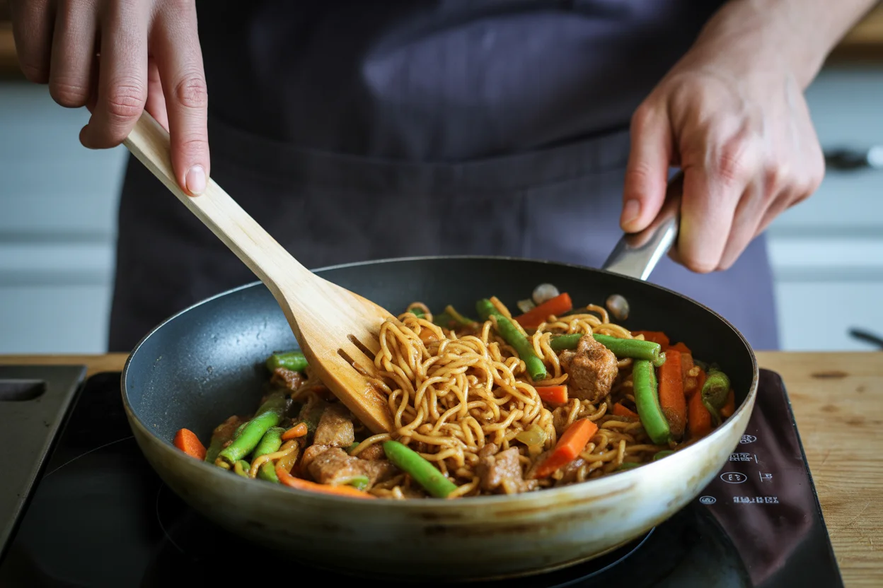Quick Pancit Canton Snack Bowl for Busy Days