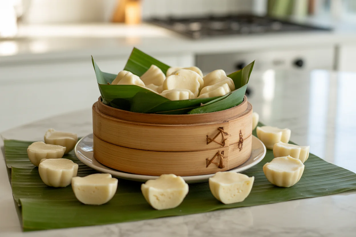 Soft Puto Cheese Snack Bites