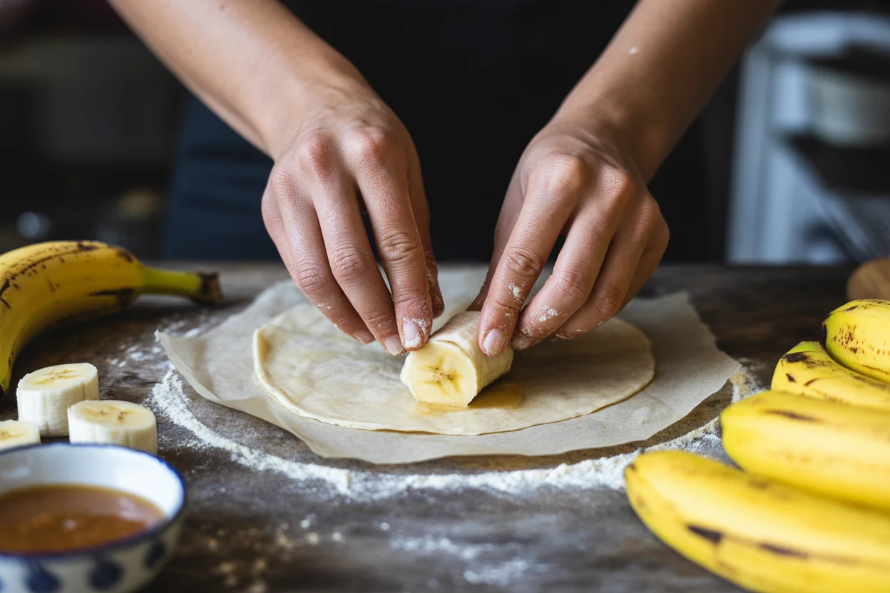 Easy Filipino Banana Turon (Crispy Caramelized Snack)