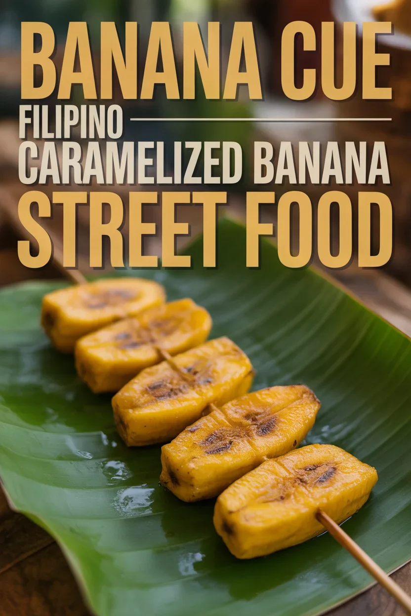 Banana Cue &ndash; Filipino Caramelized Banana Street Food