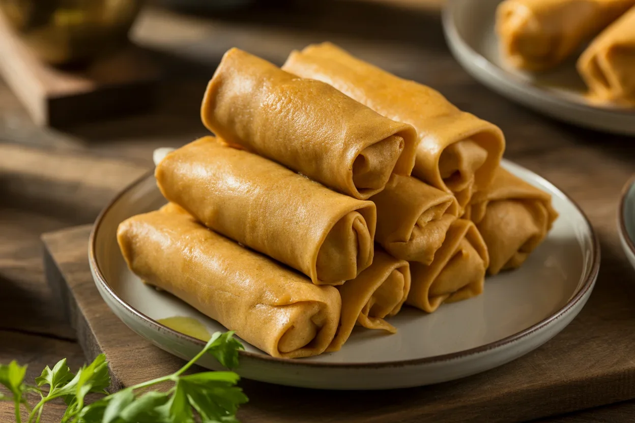 Chicken Lumpia Shanghai (Crispy Filipino Spring Rolls)