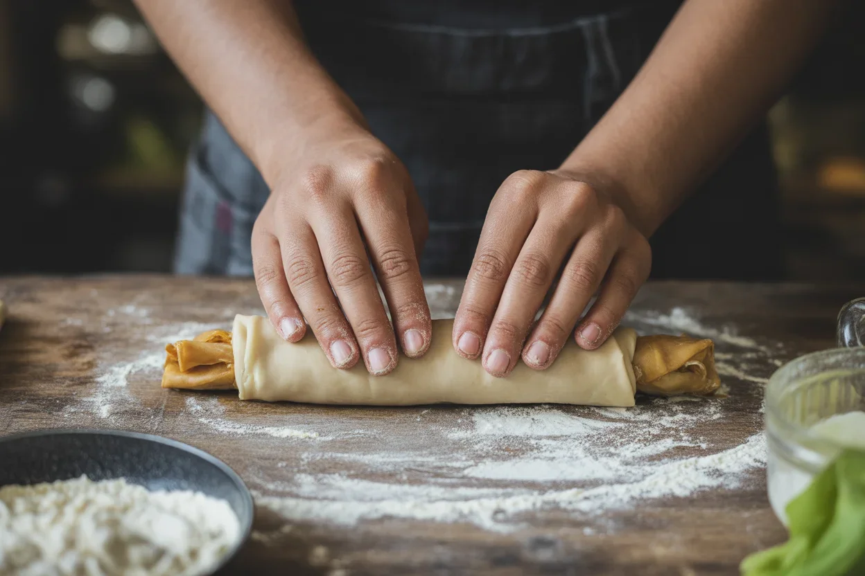Chicken Lumpia Shanghai (Crispy Filipino Spring Rolls)