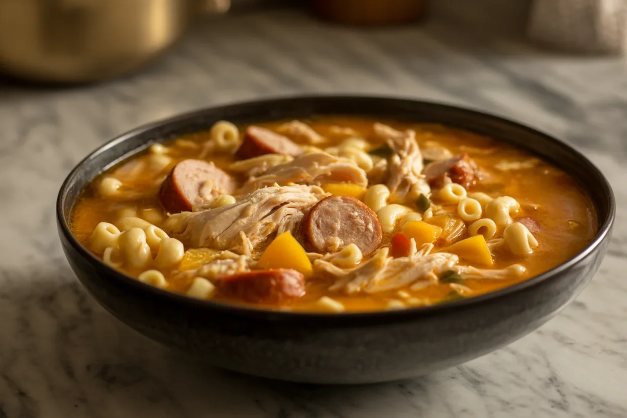 chicken sopas filipino macaroni soup