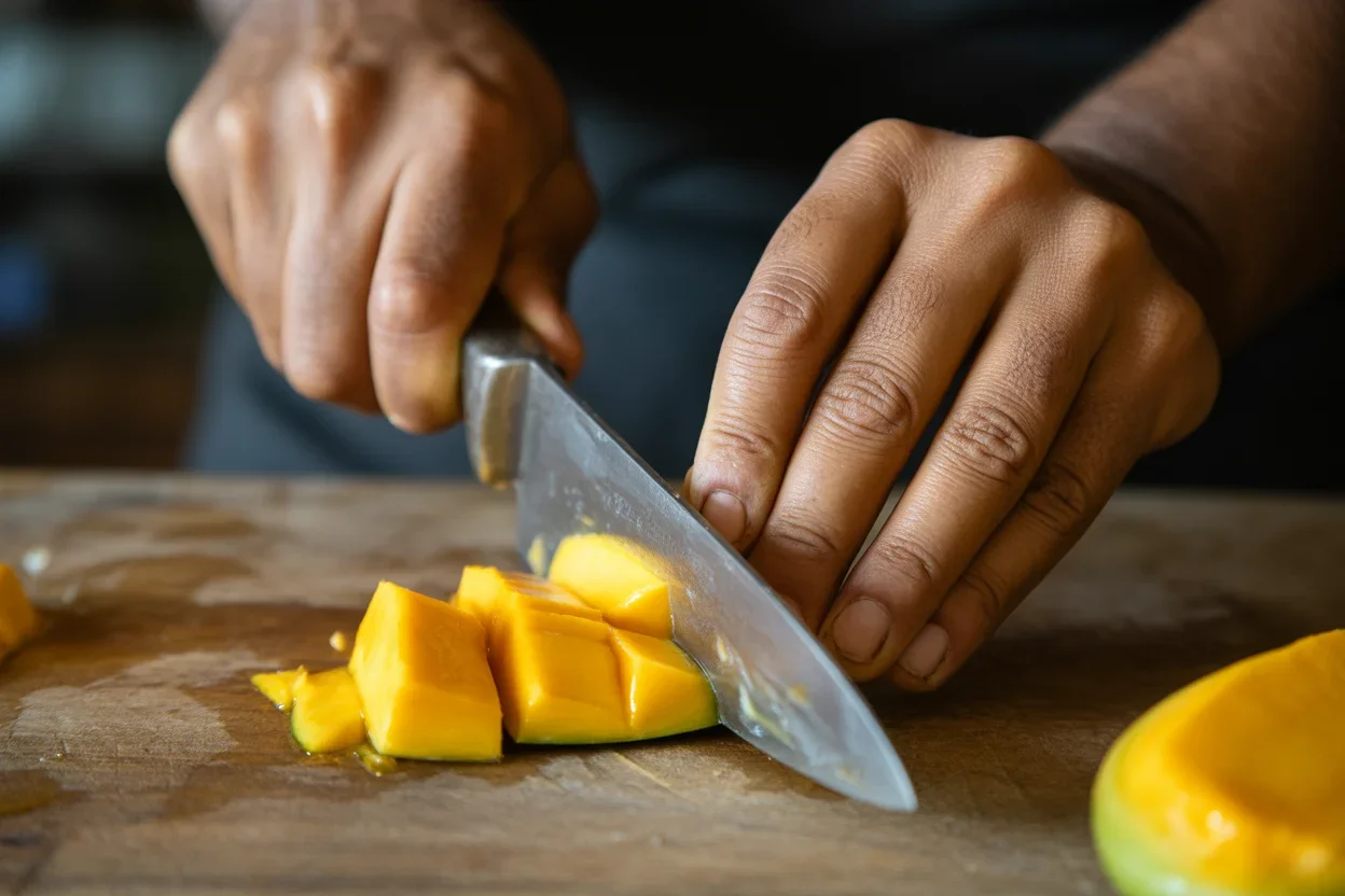 filipino mango float dessert