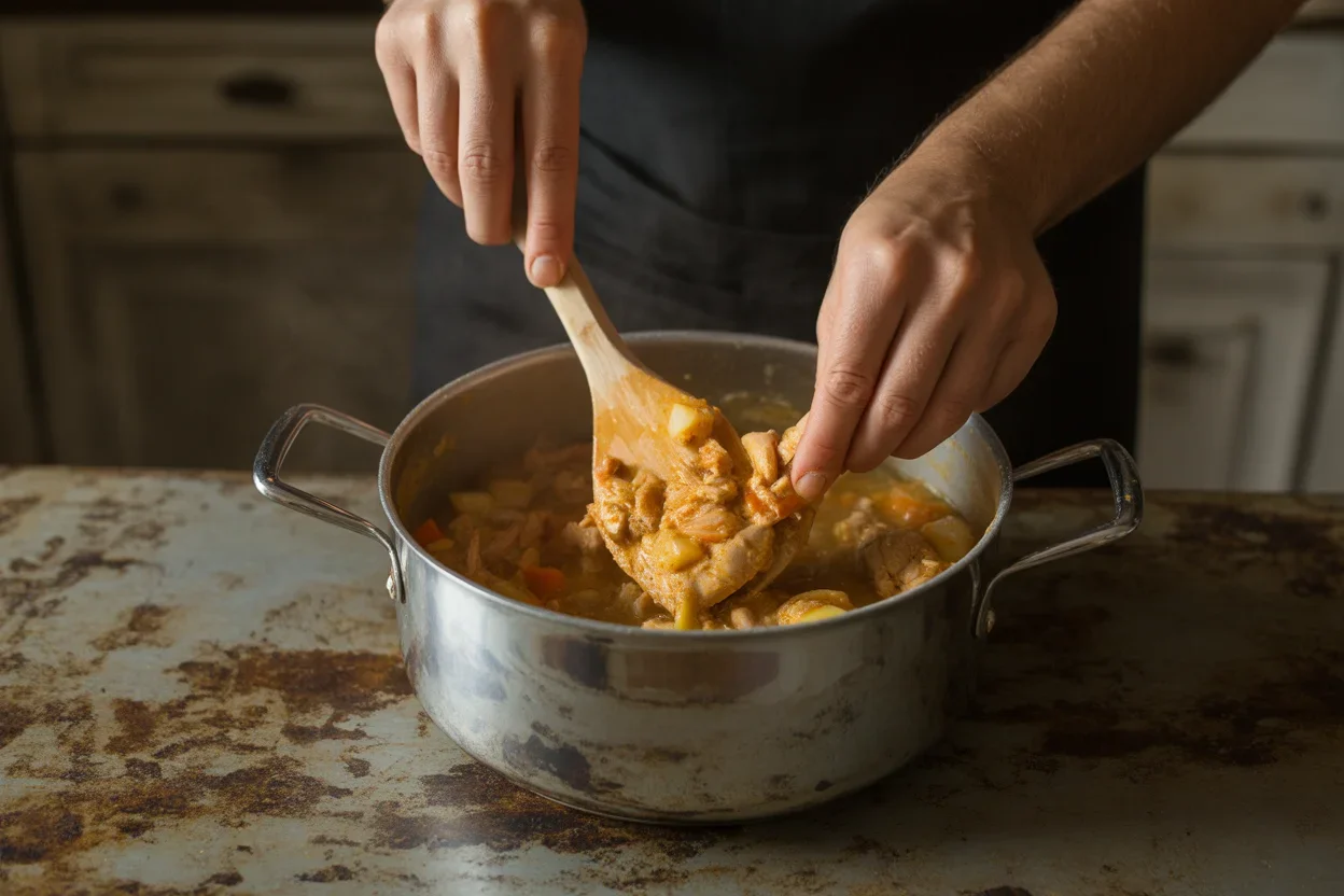 Easy Chicken Afritada Recipe (Filipino Tomato Stew)