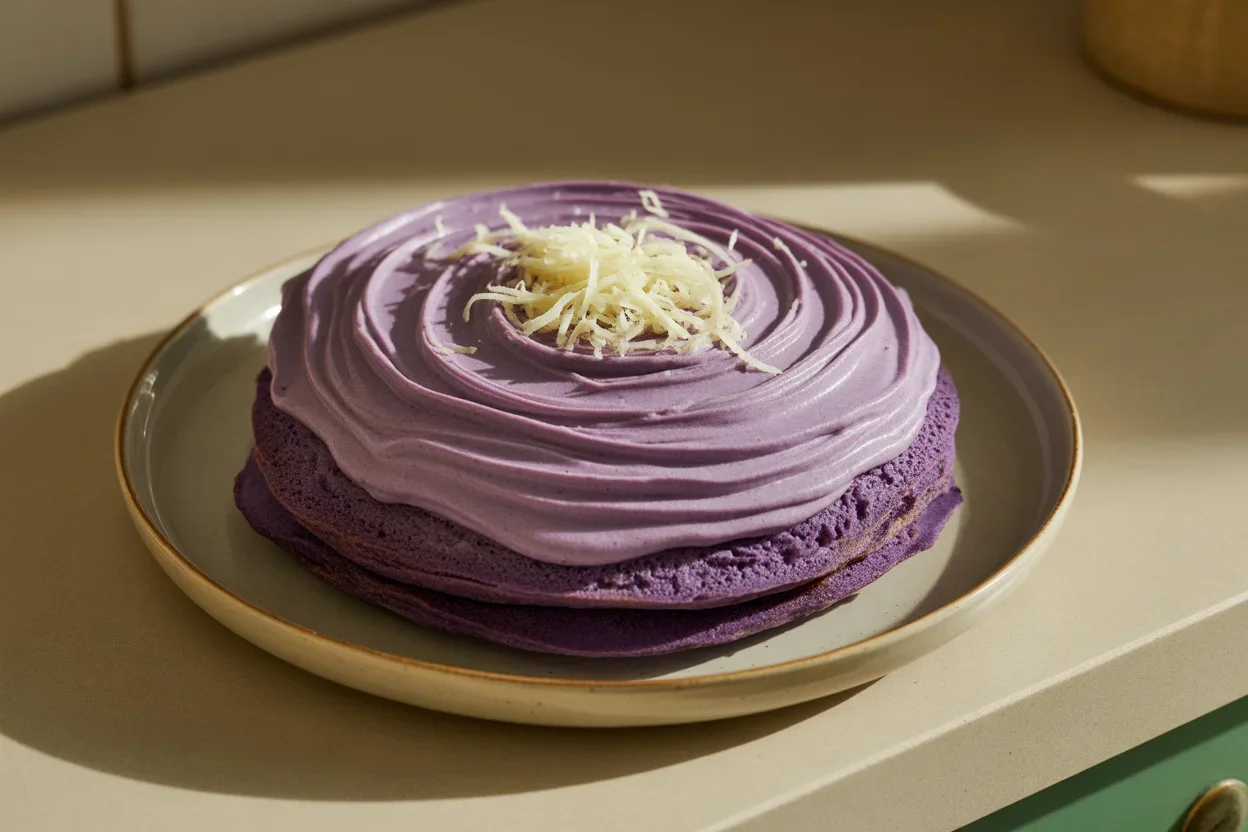 Easy Ube Pancake Recipe for Breakfast