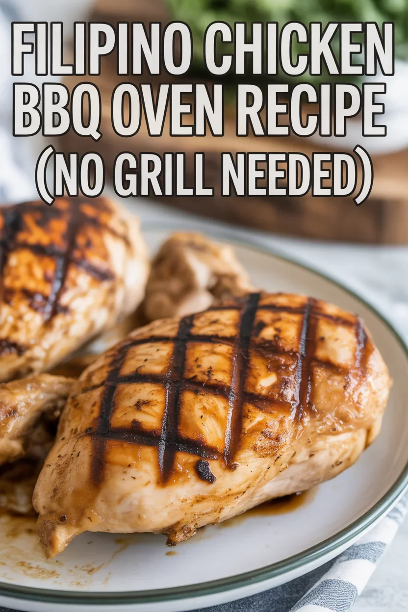 filipino chicken bbq oven recipe