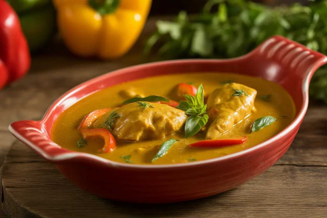 Filipino Chicken Curry with Coconut Milk