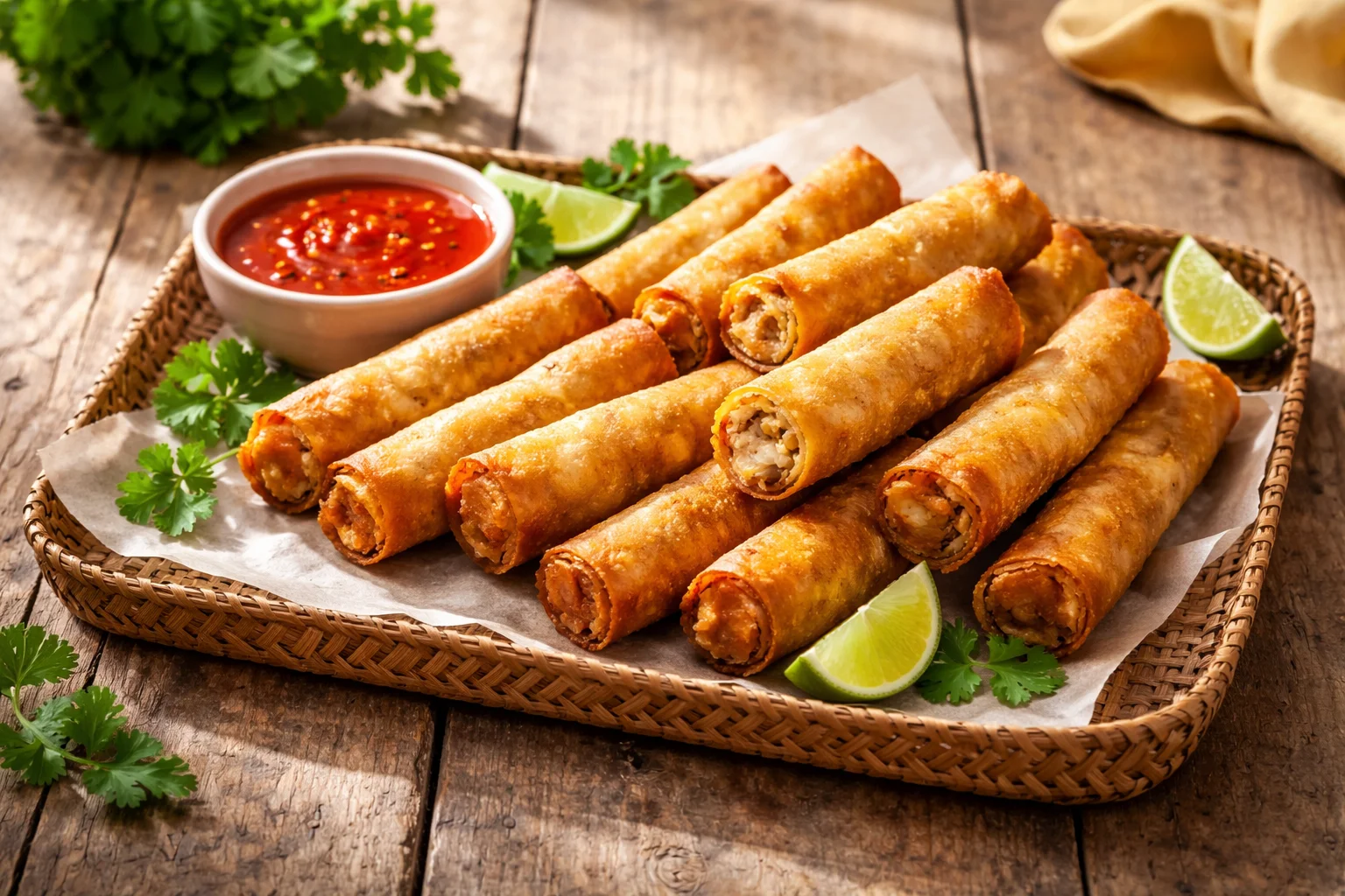Air Fryer Chicken Lumpia Recipe - Crispy Goodness Made Easy