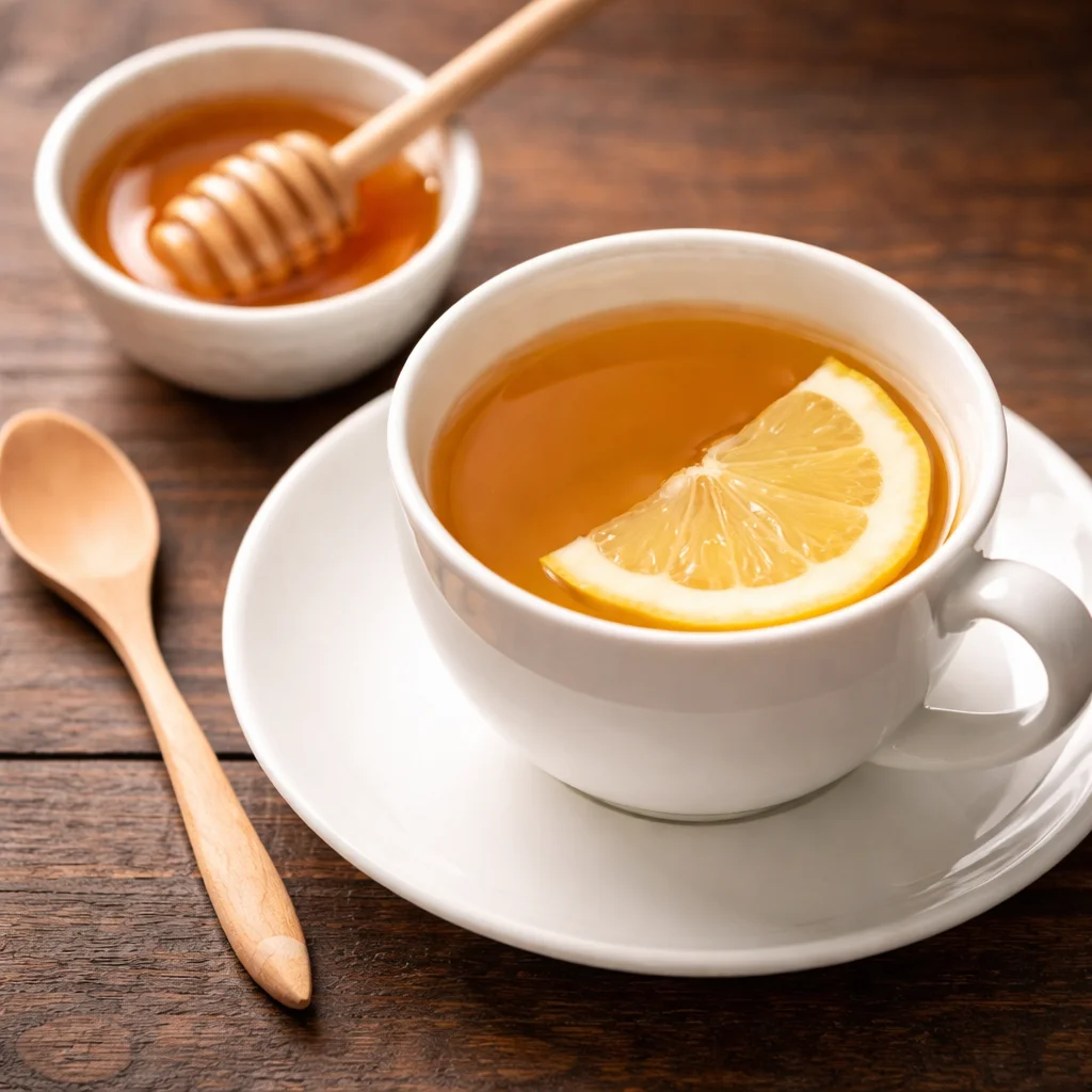 Refreshing calamansi honey breakfast drink full of vitamin C and energy-boosting properties.