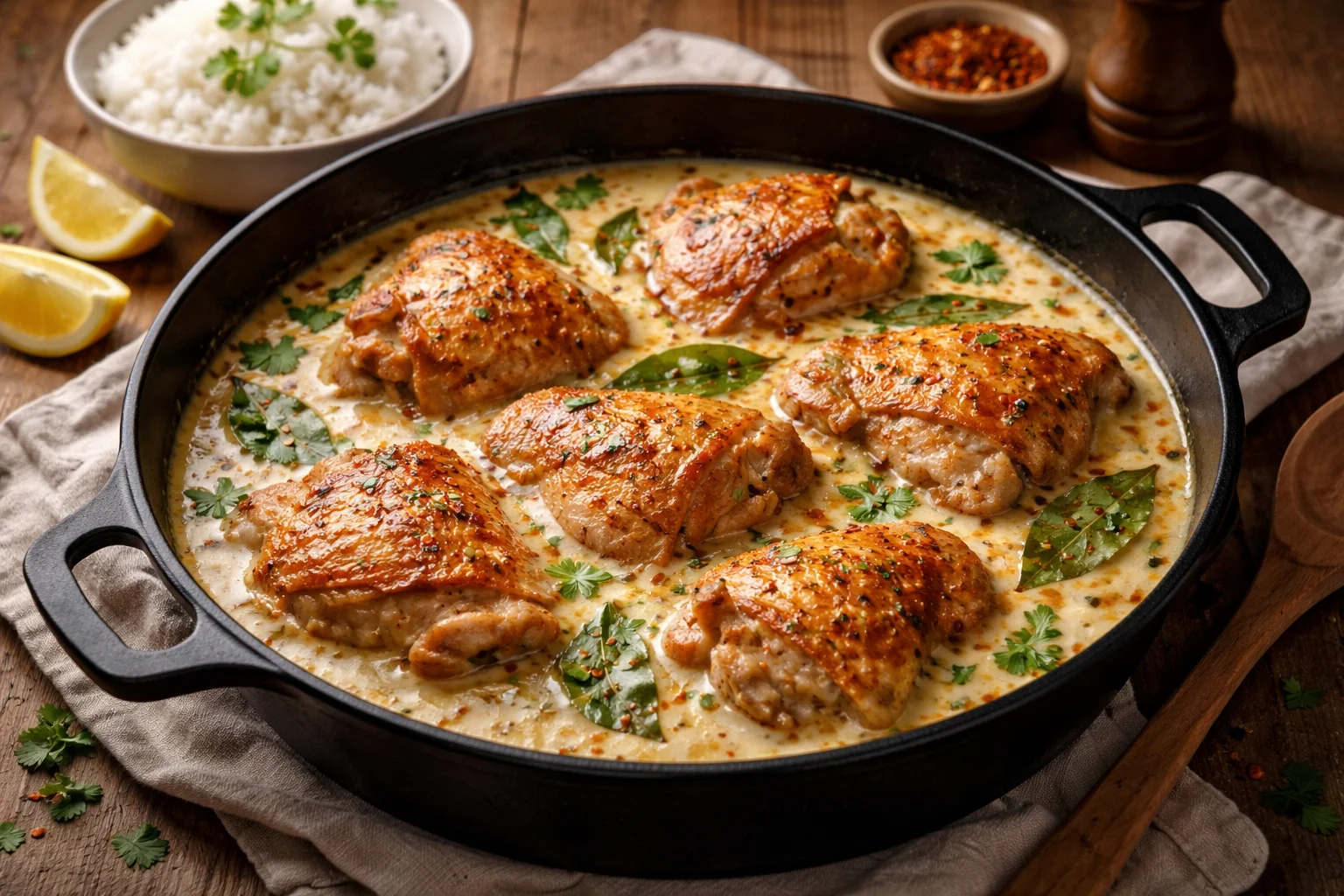 creamy coconut chicken skillet filipino style &mdash; Creamy Coconut Chicken Skillet Filipino Style