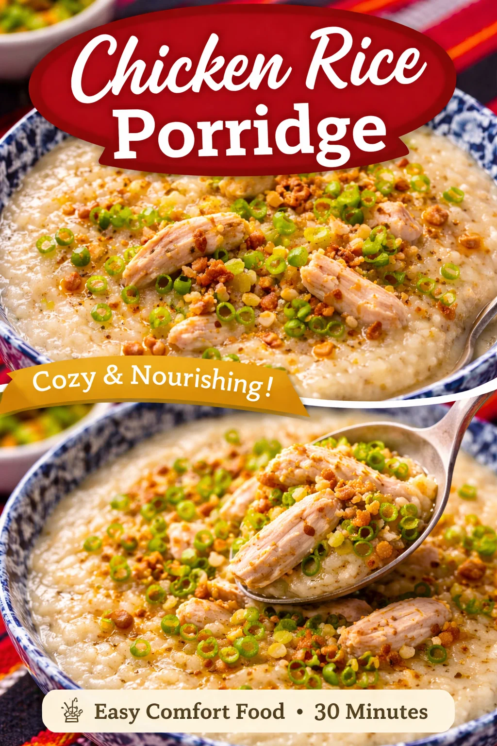 Creamy Filipino Chicken Lugaw Recipe: A Comforting Bowl to Savor