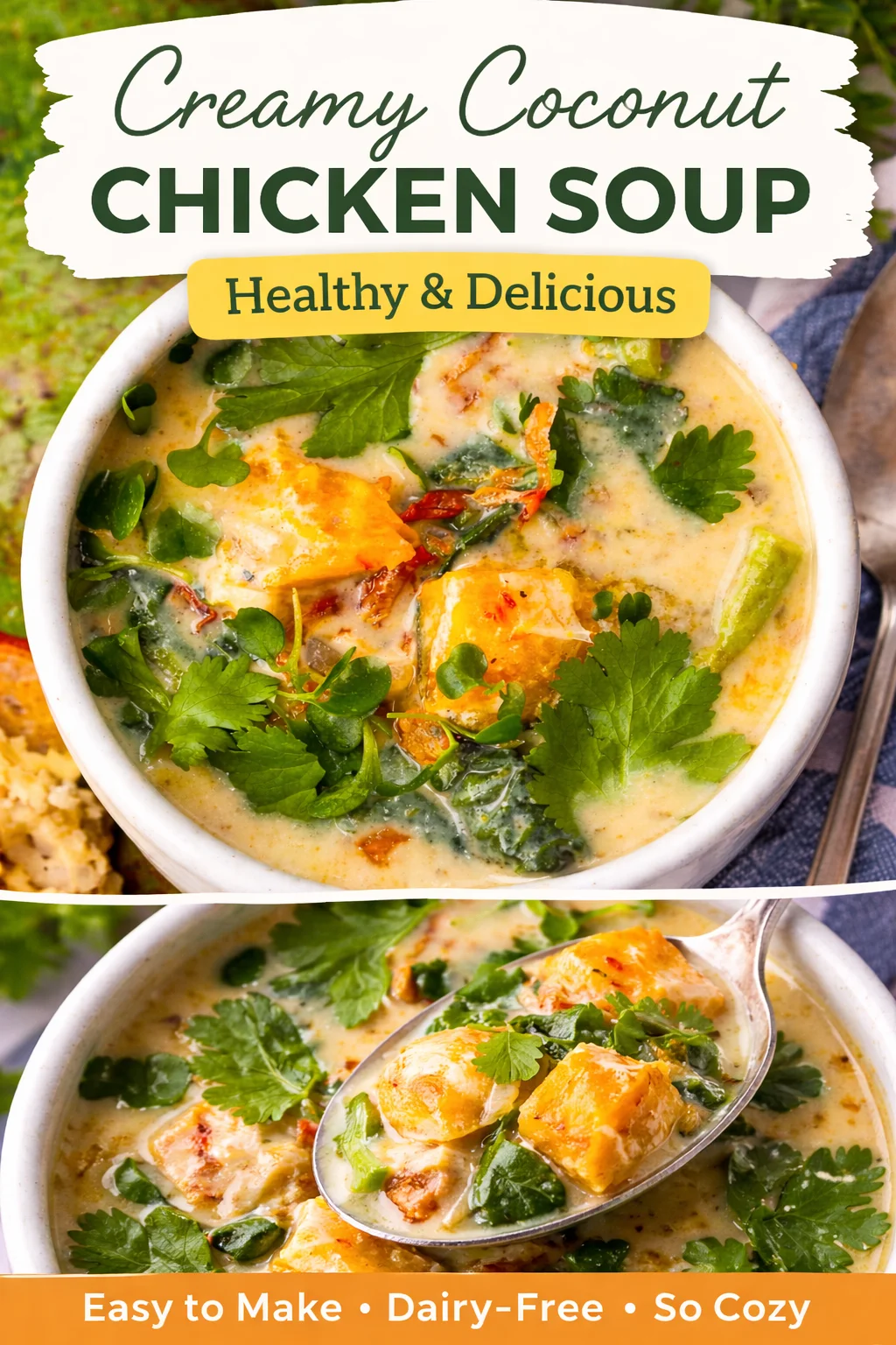 Creamy Filipino Squash Soup Recipe: A Cozy Coconut Delight