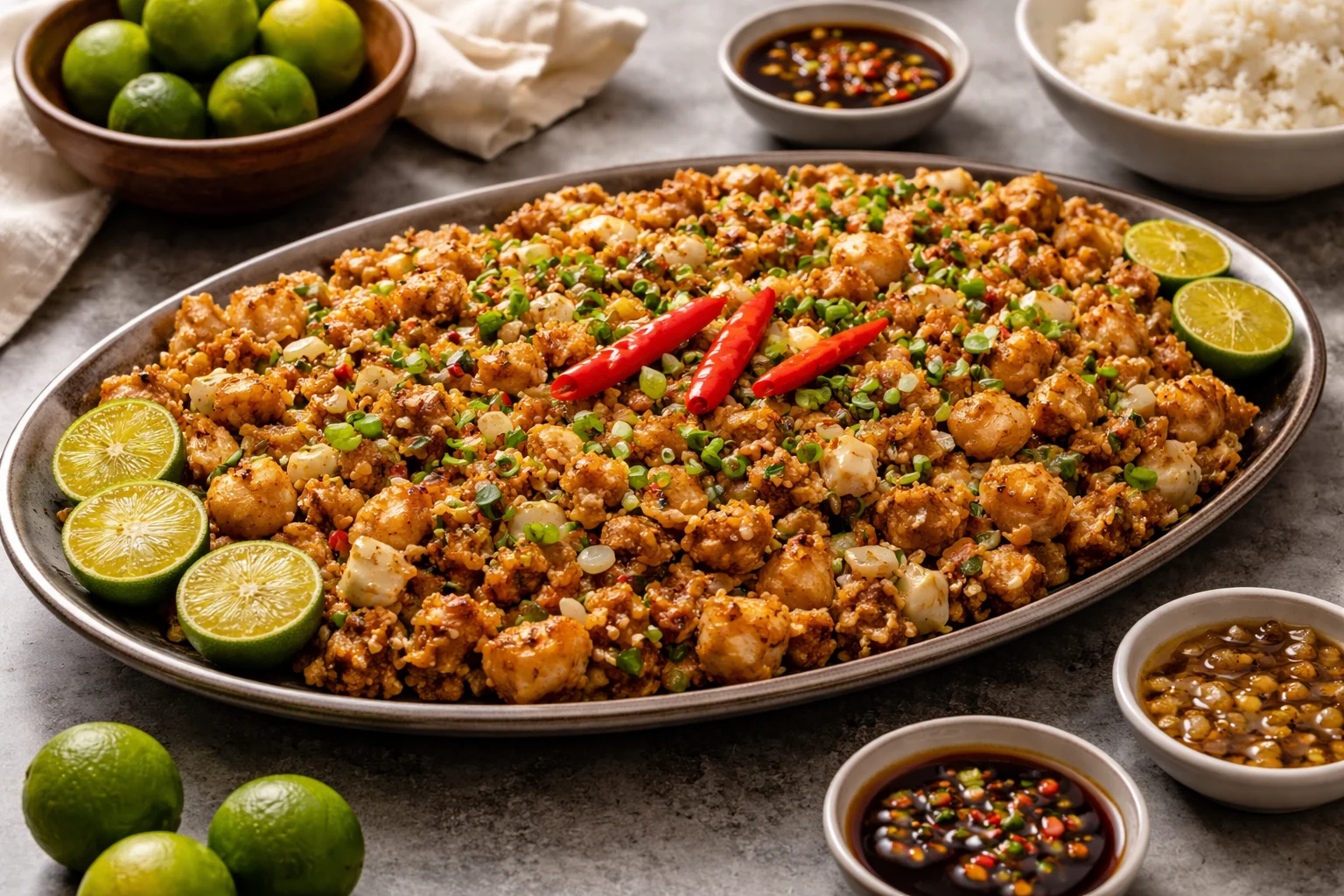 Crispy Chicken Sisig (Easy Recipe) You&rsquo;ll Want to Make Tonight