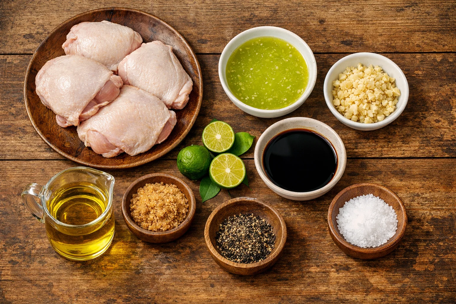 Delicious Baked Calamansi Garlic Chicken Thighs Recipe