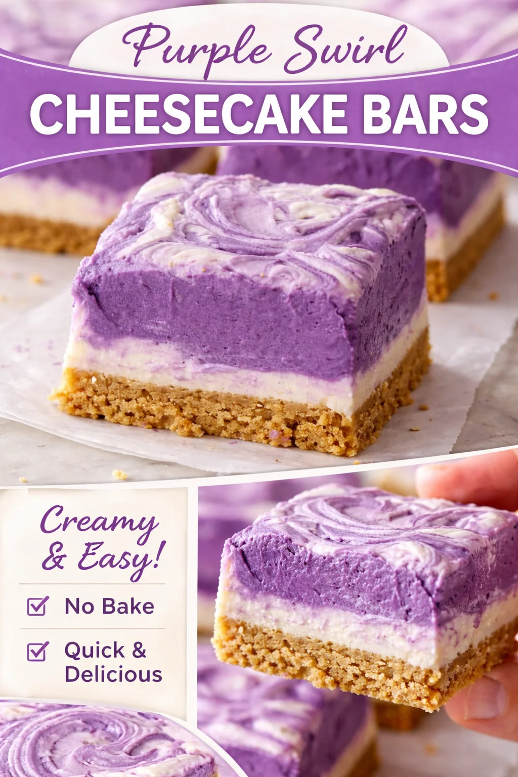 Delicious No-Bake Ube Graham Dessert Cups You'll Love
