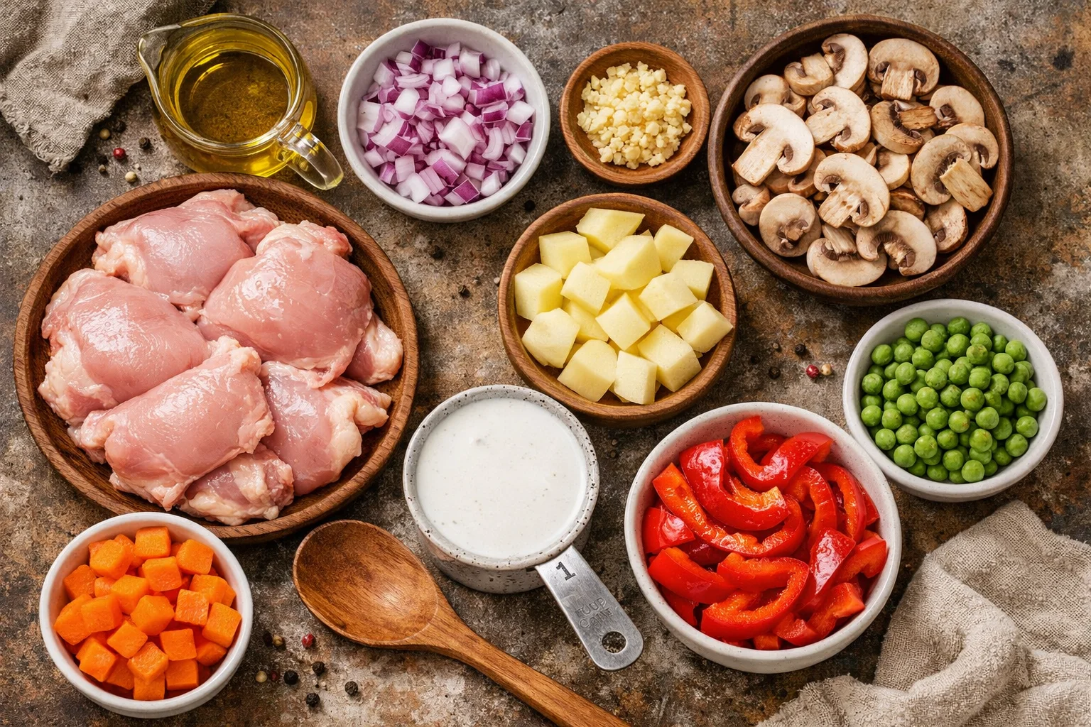 filipino creamy chicken pastel recipe &mdash; Creamy Filipino Chicken Pastel with Coconut Milk