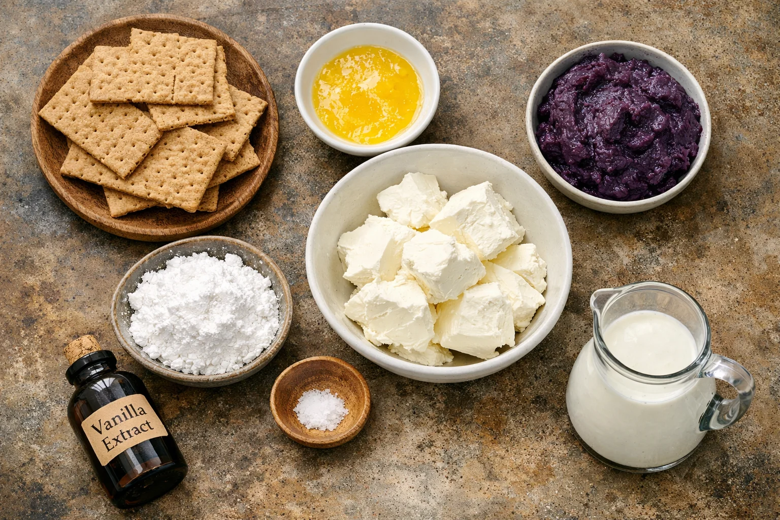 Deliciously Creamy No-Bake Ube Cheesecake Cups Recipe
