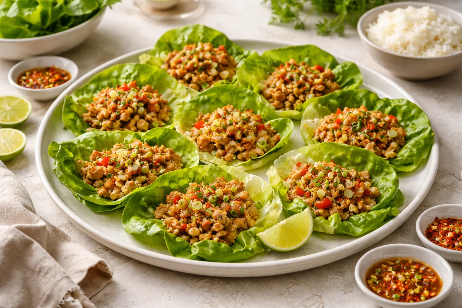 Filipino Chicken Lettuce Wraps Recipe (A Fresh Feast to Enjoy)
