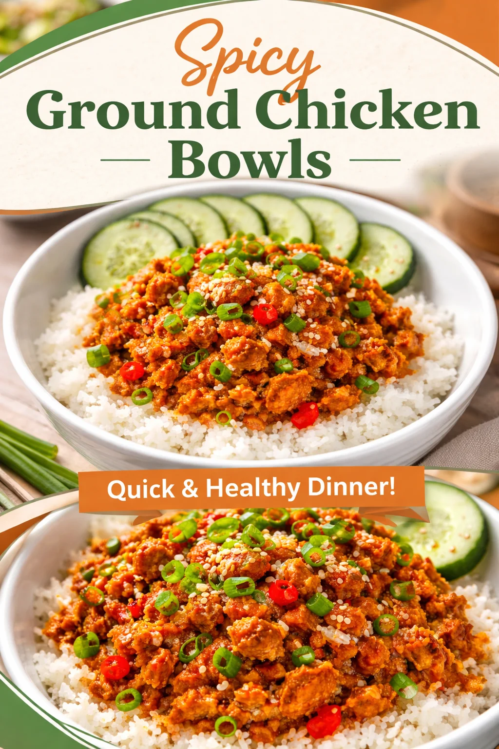filipino spicy tuna rice bowl &mdash; Spicy Filipino Tuna Rice Bowl