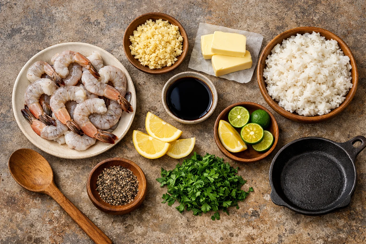 garlic butter shrimp rice filipino &mdash; Garlic Butter Shrimp Rice Filipino Style
