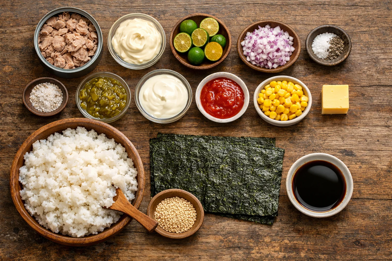 filipino tuna rice balls recipe &mdash; Filipino Tuna Rice Balls (Onigiri Style)