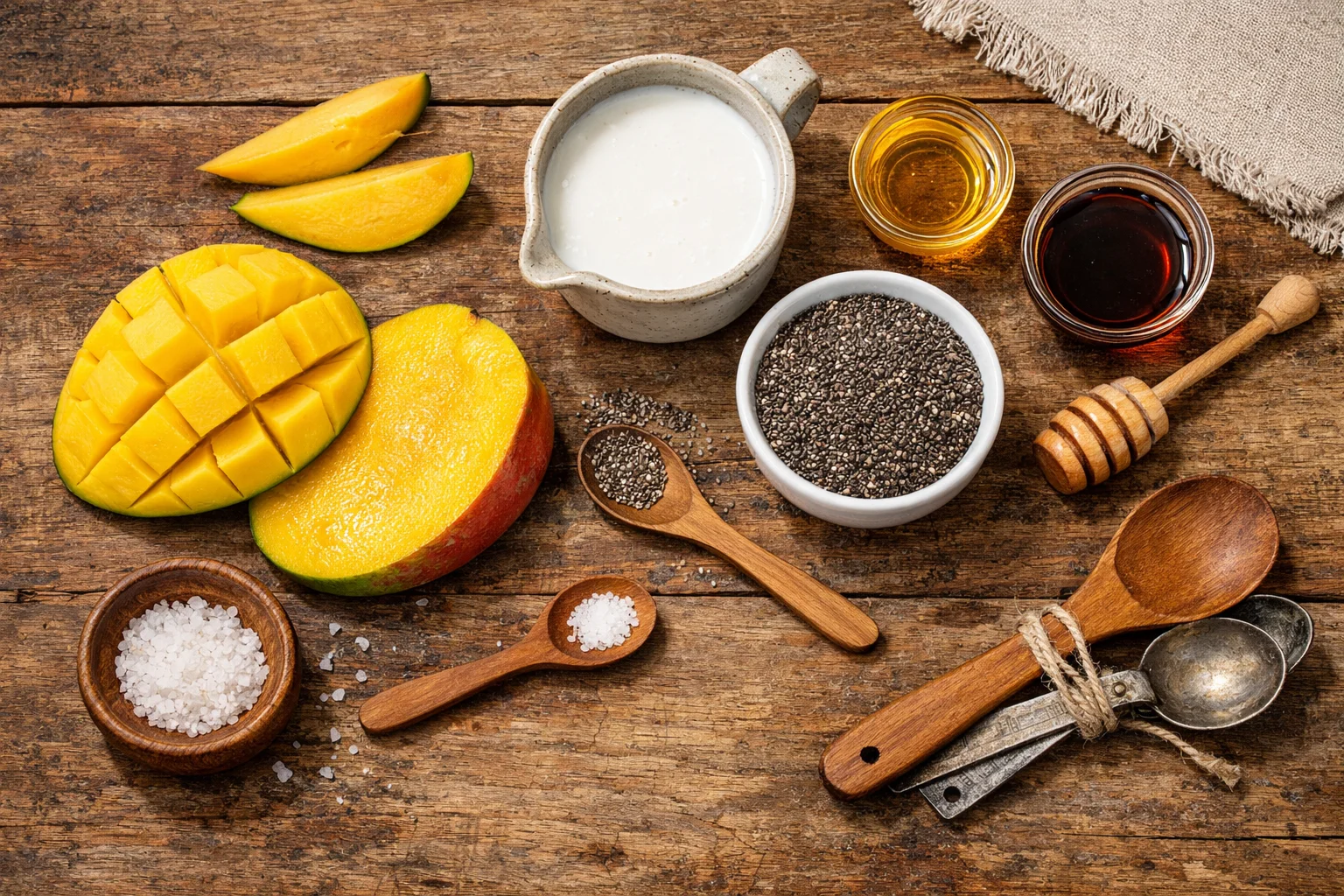 Mango Coconut Chia Breakfast the Filipino Way
