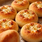 Mini pandesal pizza bites recipe showcasing delicious Filipino snack fusion.