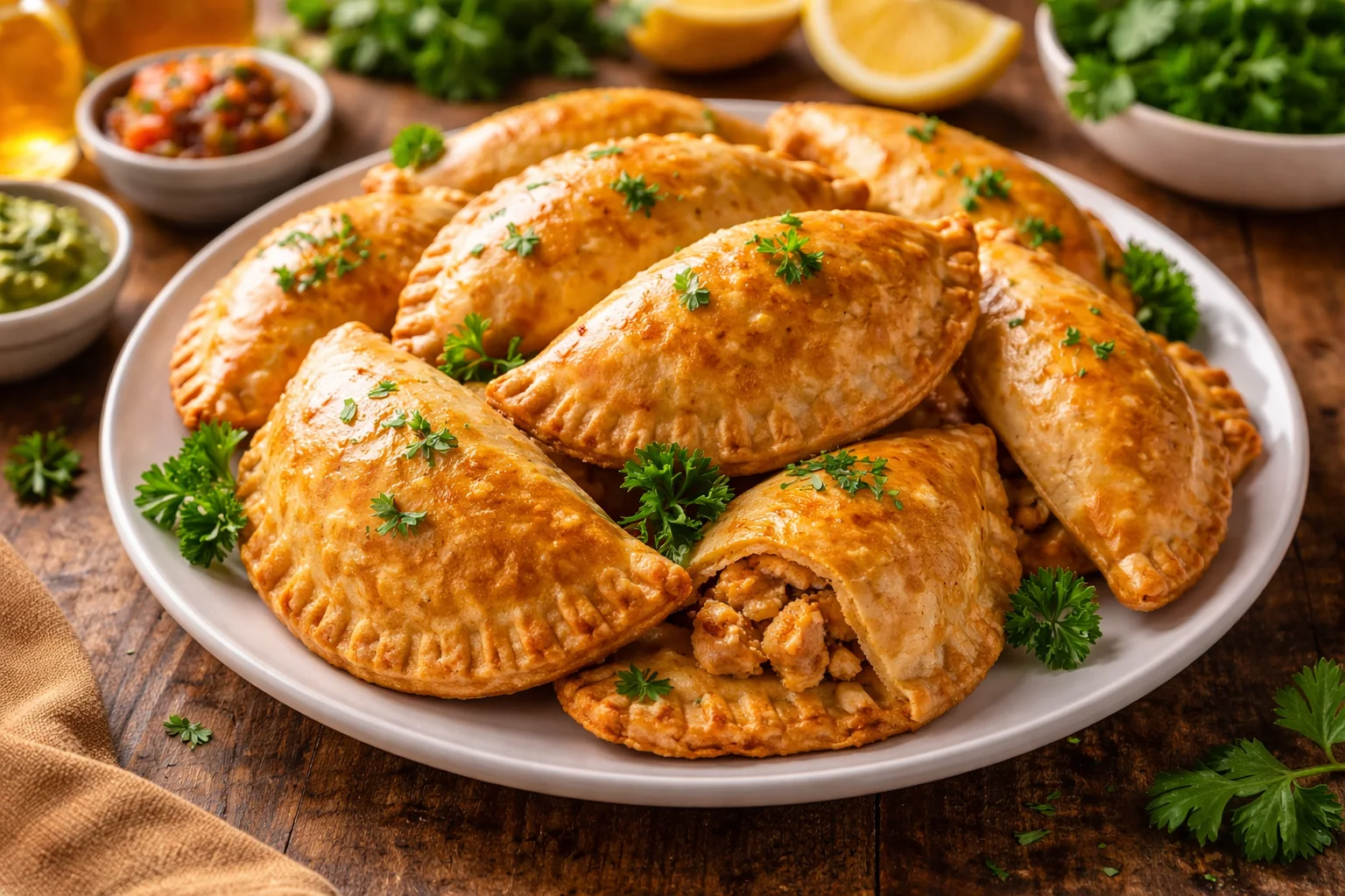 baked chicken empanada filipino style &mdash; Baked Chicken Empanada Filipino Style