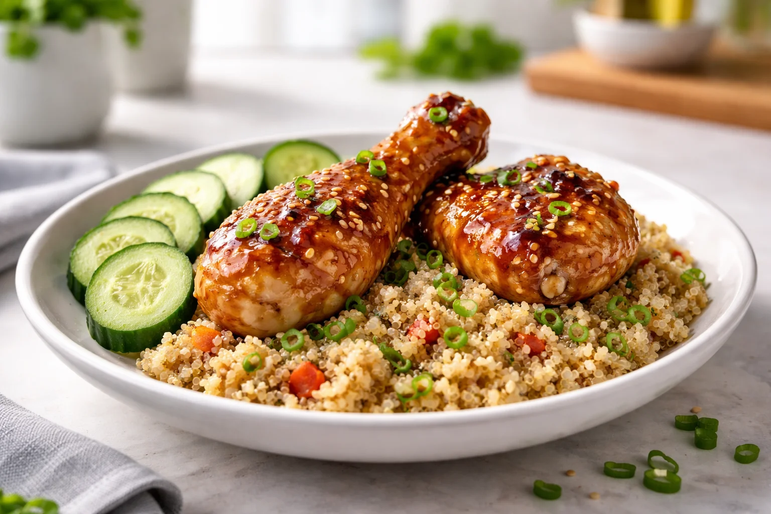 low calorie chicken adobo bowl &mdash; Low Calorie Chicken Adobo Bowl