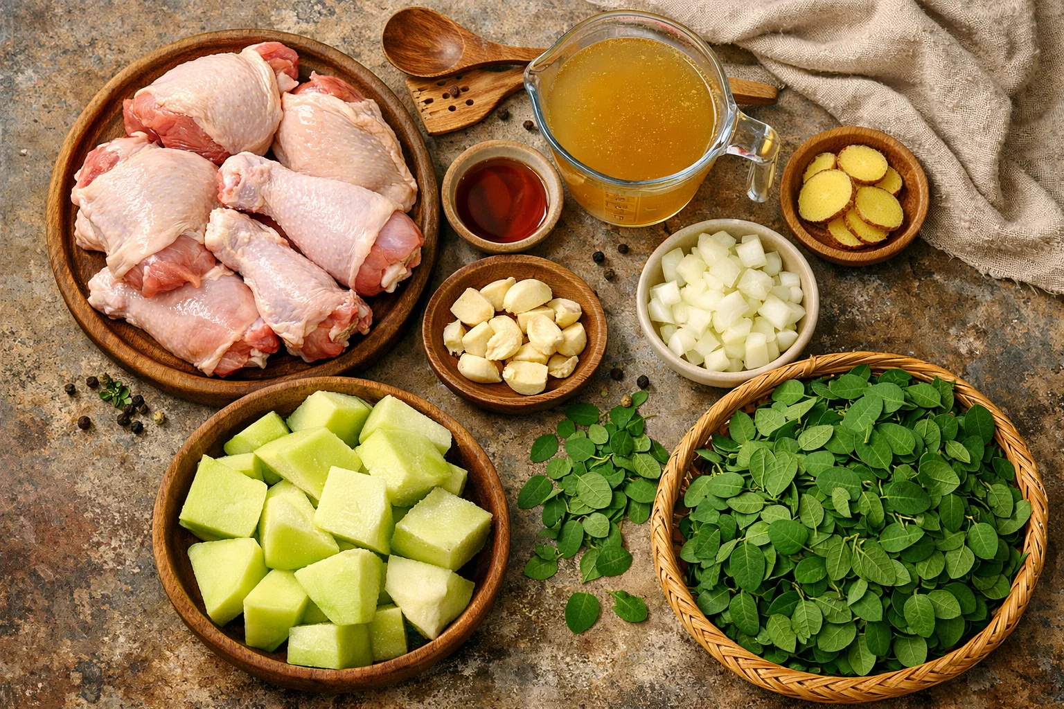 slow cooker chicken tinola recipe &mdash; Slow Cooker Chicken Tinola for Cozy Days