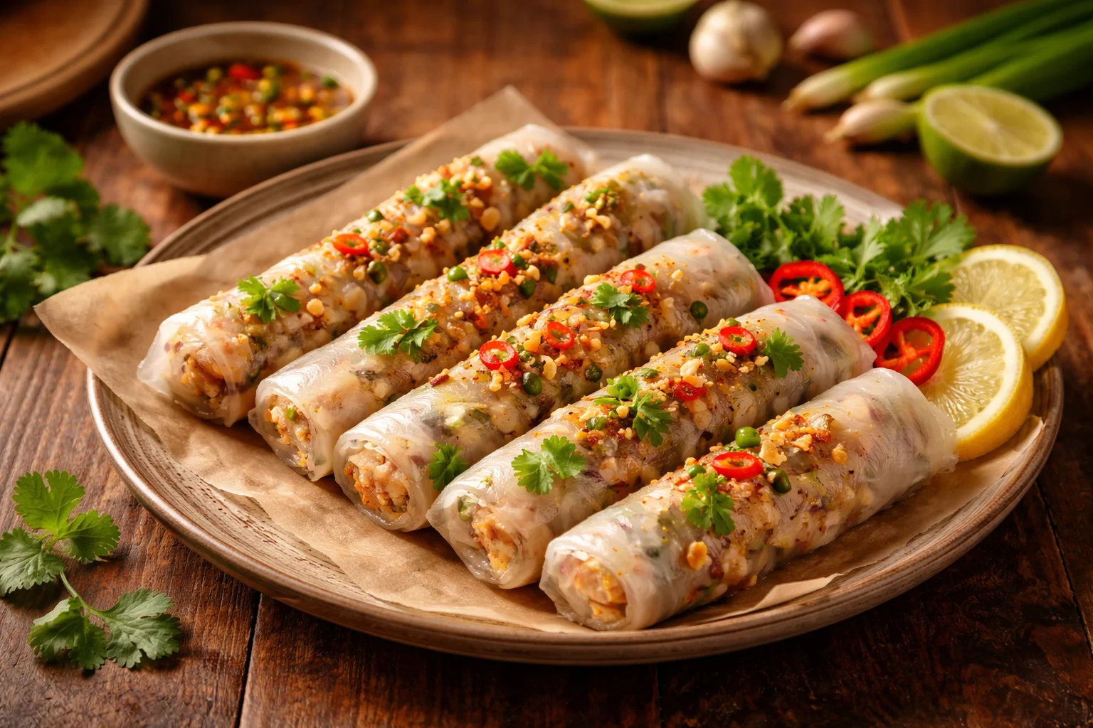 Delicious Chicken Sisig Rice Paper Rolls You&rsquo;ll Love