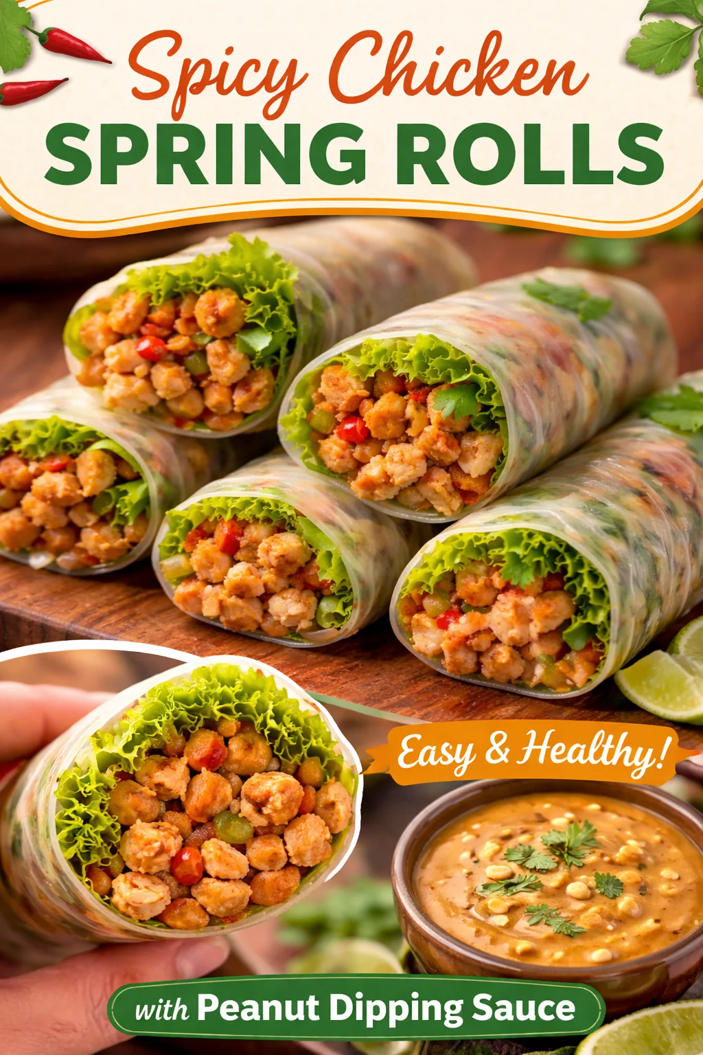 Delicious Chicken Sisig Rice Paper Rolls You&rsquo;ll Love