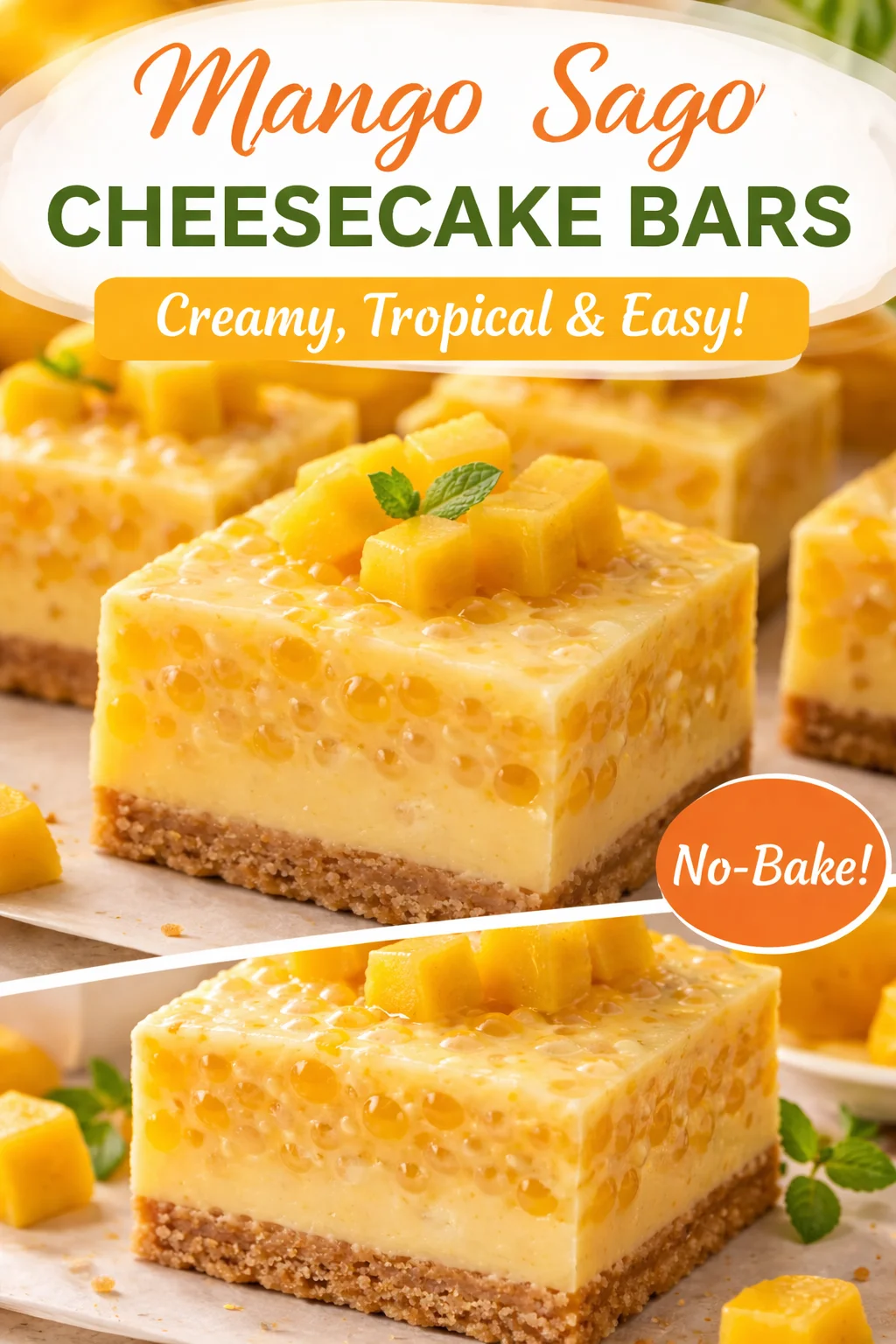 Delicious No Bake Mango Sago Bars for a Sweet Treat 4 Delicious No Bake Mango Sago Bars for a Sweet Treat