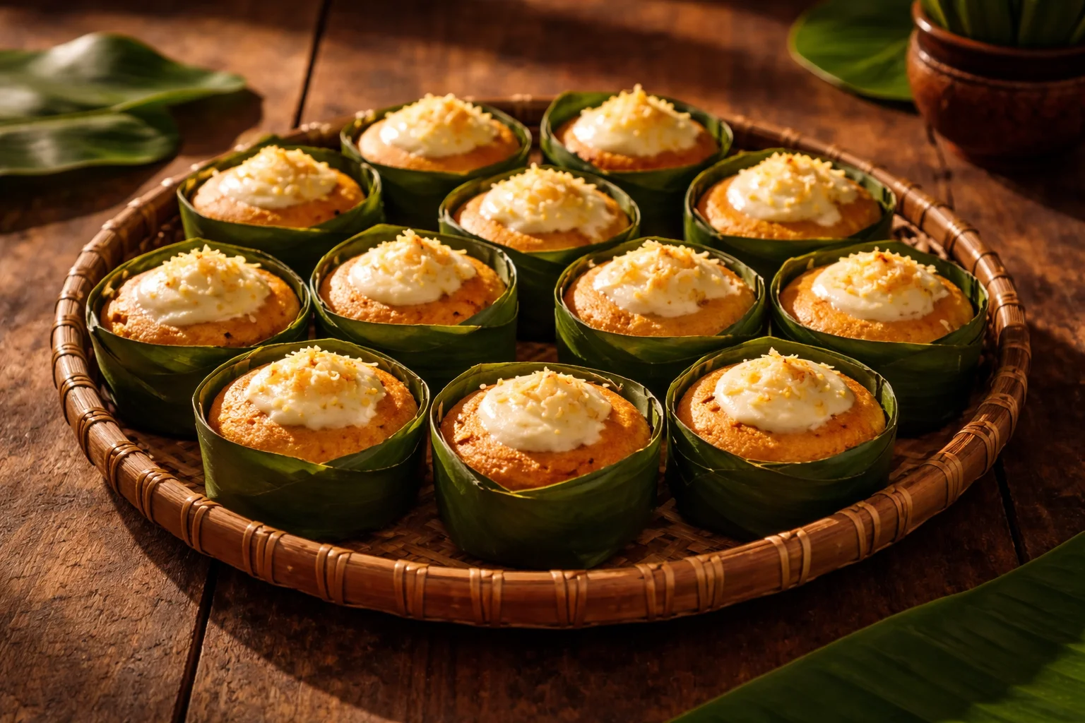 mini bibingka muffins &mdash; Mini Bibingka Muffins