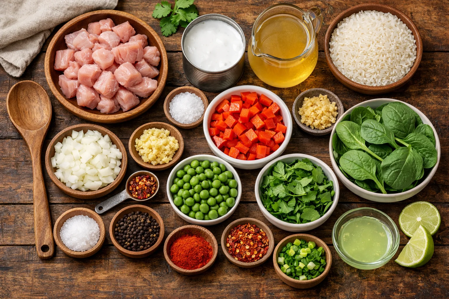 creamy coconut chicken rice skillet &mdash; Creamy Coconut Chicken Rice Skillet