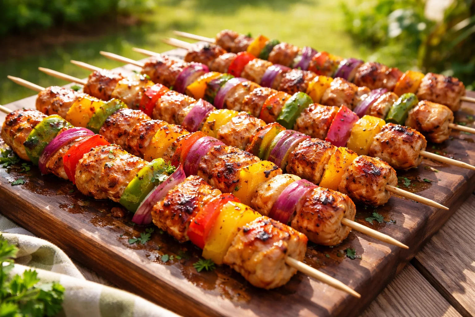 calamansi honey chicken skewers &mdash; Calamansi Honey Chicken Skewers