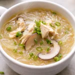 Warm and Cozy Filipino Chicken Noodle Bake You’ll Love 5 Delicious Filipino Chicken Noodle Bake with chicken, noodles, and savory broth.